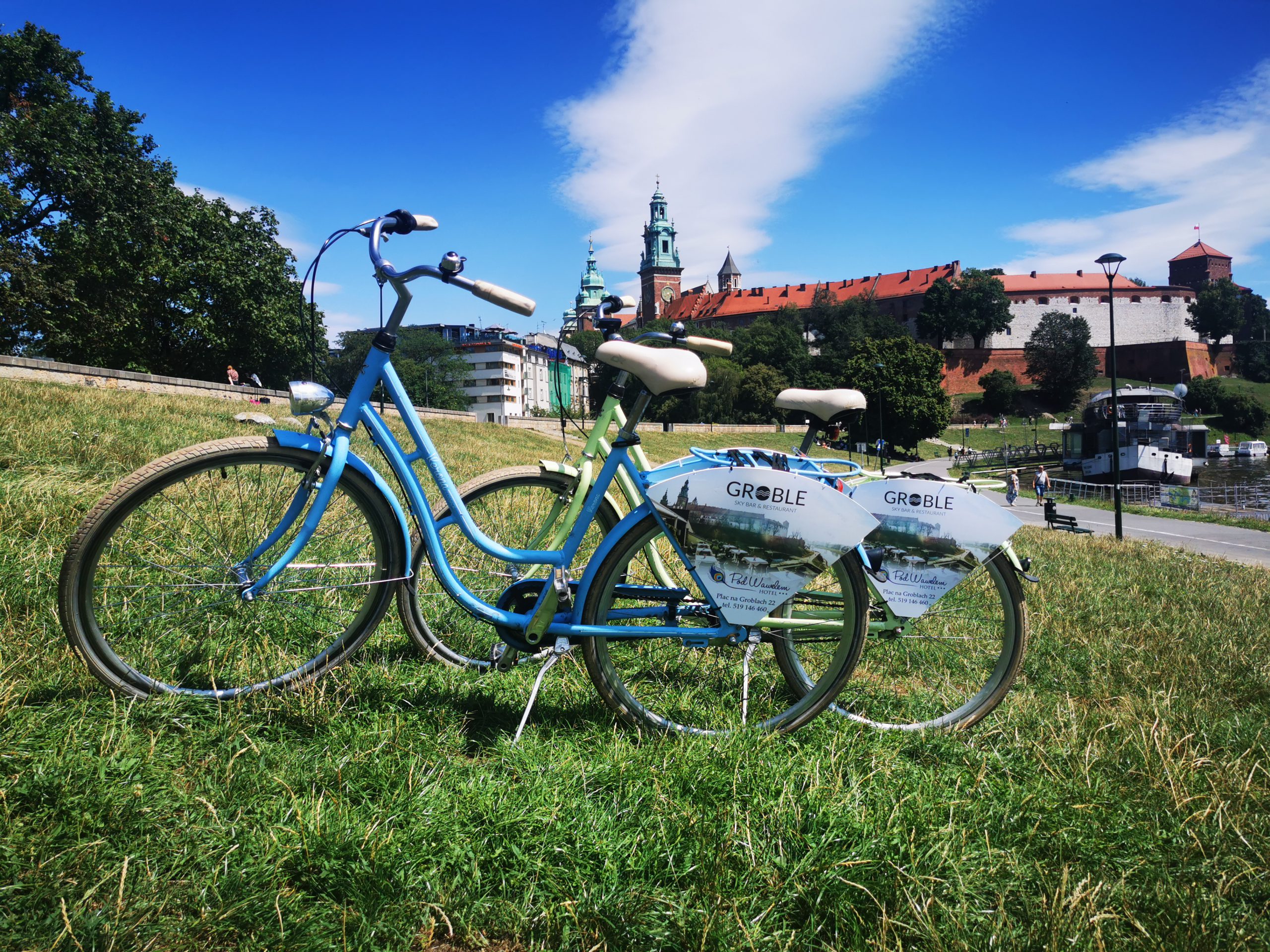Przejażdżka rowerem pod samym Wawelem?